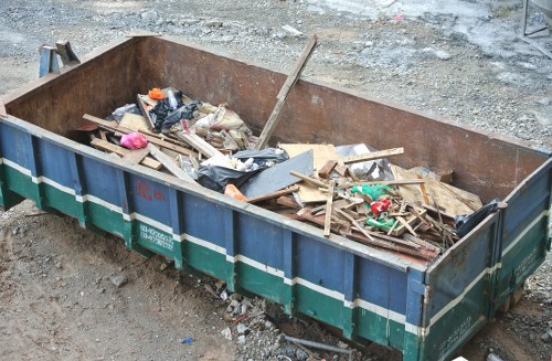 Construction waste clearance process in Hemel Hempstead